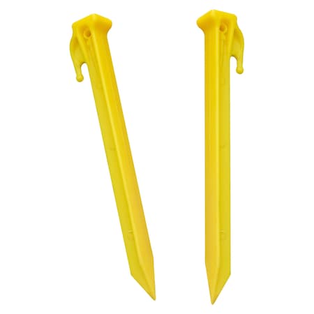 Mr. Chain Yellow 9" Utility Stake (15-Pack) 97802-15