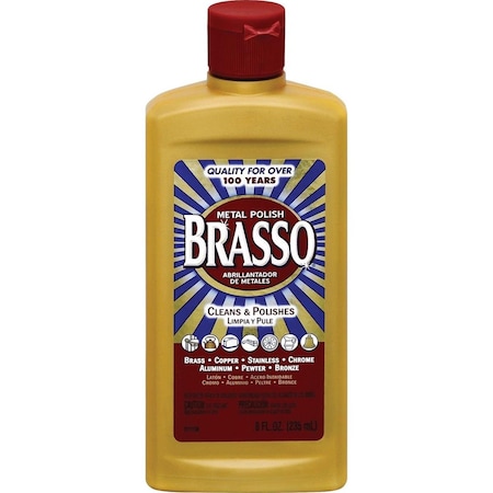 Cool Kitchen 8 oz Brasso Metal Polish Liquid CO3741355