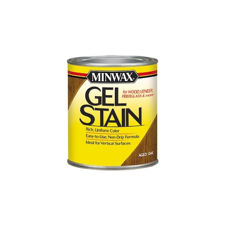 Minwax Co, The Minwax Gel Stain 1 Quart Aged Oak 66020