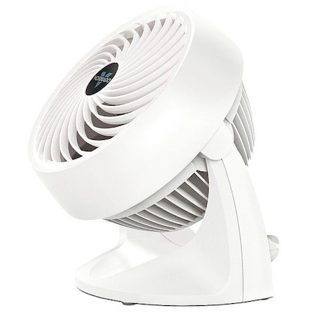 Vornado CirculatingFan, 7-3/16inDia, White, Plug-In CR1-0116-73
