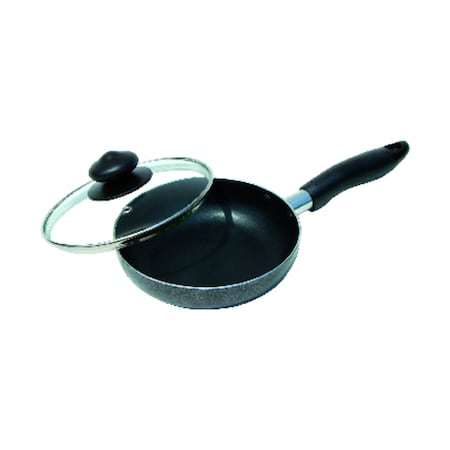 Bene Casa Aluminum Fry Pan 6 in. Black BC-79030