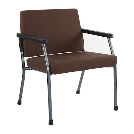 Office Star Products Healthcare Bariatric Patient Big & Tall Chair, Chocolate BC9602-K019