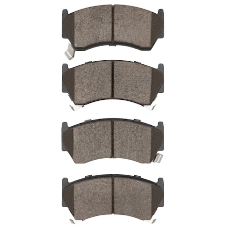 Dynamic Friction Co DFC 5000 Advanced Brake Pads - Ceramic 1551-0668-00