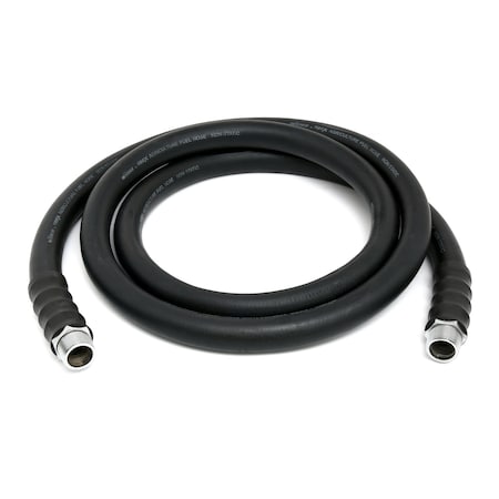 Oilshield OilShield 1" x 14' Rubber Farm Fuel Transfer Hose with Static Wire OSFHONE14