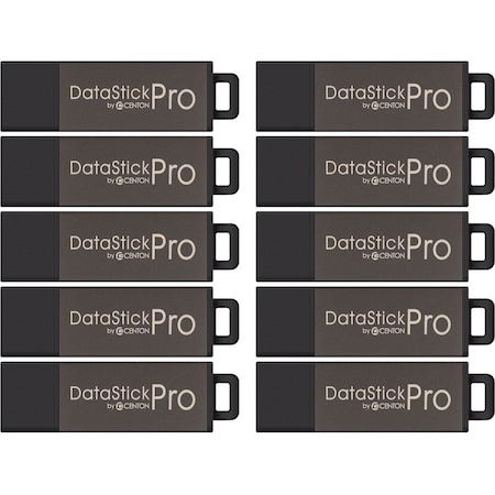 Centon 10 X 2Gb Pro Usb Drive -Grey DSP2GB10PK