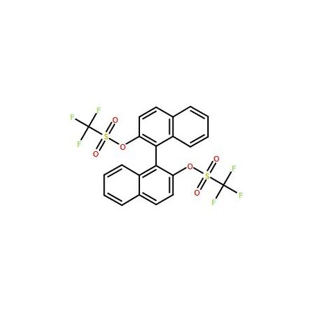 Ak Scientific (S)-(+)-1, 1'-Binaphthyl-2, 2'-diyl Bis(trifluoromethanesulfonate) (5g), CAS 128544-05-8 X3909-5g