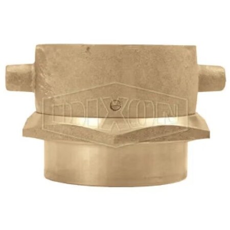 Dixon The Right Connection 23-270 Open Snoot Pin Lug Adapter, 2-1/2 in, FNYFD x FNPT, Cast Brass, Domestic SF250NYFD