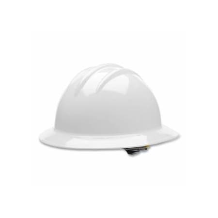 Bullard C30 Classic Full-Brim Hard Hat, 6-point Ratchet, White 216-33WHR