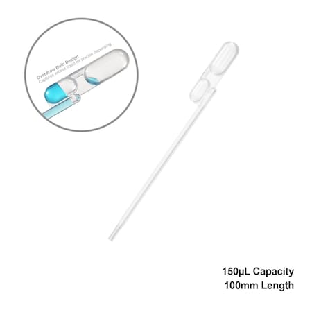 Mtc Bio Exact Volume Transfer Pipette 150uL strl, 2500PK E9500-250