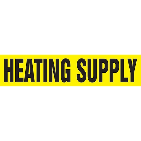 Accuform ASME ANSI PIPE MARKER HEATING RPK389SSH