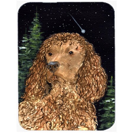 Carolines Treasures 12 x 15 in. American Water Spaniel Glass Cutting Board- Large SS8510LCB