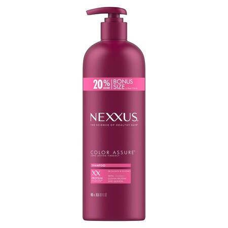 Nexxus Hair Color Assure with ProteinFusion Sulfate Free Shampoo, 16.5 Ounce, 4PK 69780604
