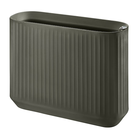 Crescent Garden TruDrop Modular Self-Watering Privacy Planter Box - Olive, 40"x14"x30"H A617582