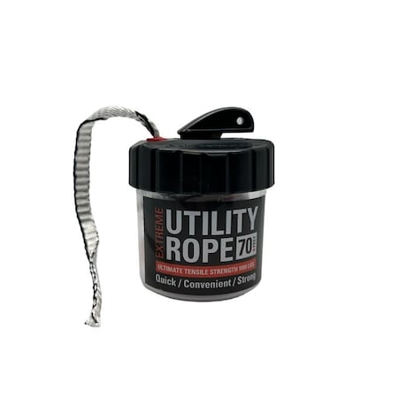 Rapid Rope Utility Rope, 70 ft L, White RRMCW6140