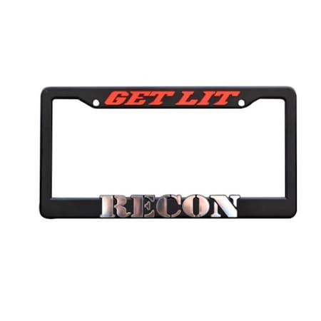Recon 264300 Lit U.S. License Plate Frame R89-264300