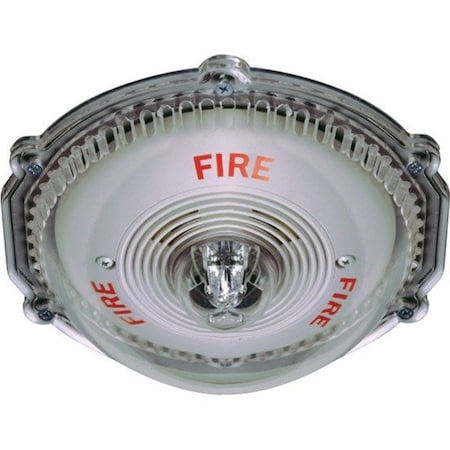 Safety Technology International Universal Stopper Cover, Polycarbonate, Flush Mount, 7 3/8 in W x 7 3/8 in H x 2 7/8 in D, Clear STI-1215