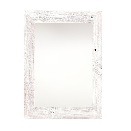 Homeroots 11" x 17" White Solid Wood Hanging Picture Frame 380282