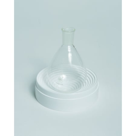 Zoro Select Round Bottom Flask, 100 mL, 105 mm H, PK6 FGR0100