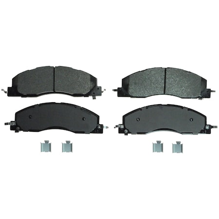 Wagner Brake QuickStop Front Disc Brake Pad Set Semi-Metallic,  ZX1399