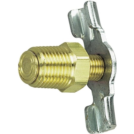 Tru-Flate Drain Cock, Brass 21-557GS