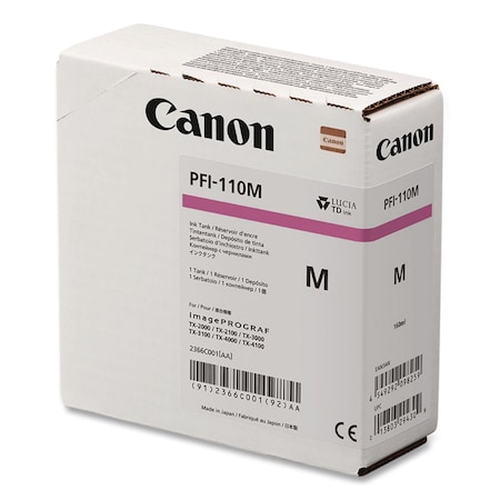 Canon Lucia Ink (PFI-110), Magenta 2366C001