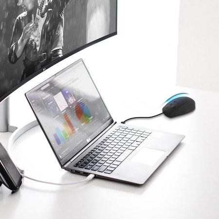 Siig INDUSTRIAL GRADE WATERPROOF AND DUSTPROOF USB MOUSE WITH LEFT & RIGHT BUTTONS AN JK-US0S11-S1