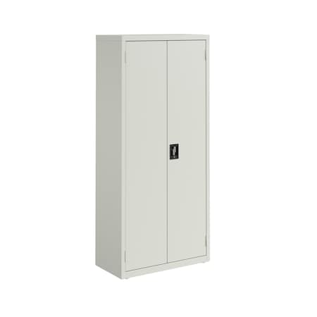 Hirsh Storage Cabinet, 66 in H, 30 in W, 15 in D, Light Gray, 4 Shelves 26148