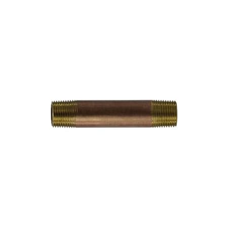 Midland Industries NIPPLE PIPE SMLS 3/8IN MPT 3/8IN MPT 40049