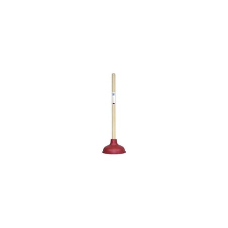Master Plumber Force Cup Toilet Plunger, 5 x 18-In. C28803