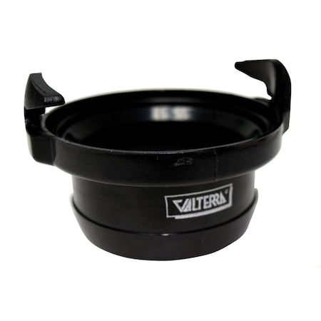 Valterra HOSE ADAPTER, 3IN STRAIGHT, BLACK, BULK T1024