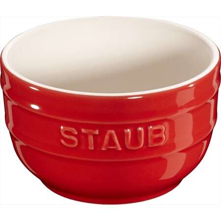 Staub Ceramic 2-pc Prep Bowl Setand, Cherry 1004593
