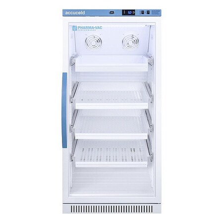 Accucold Lab Refrigerator, White, Swing Door ARG8PVDR