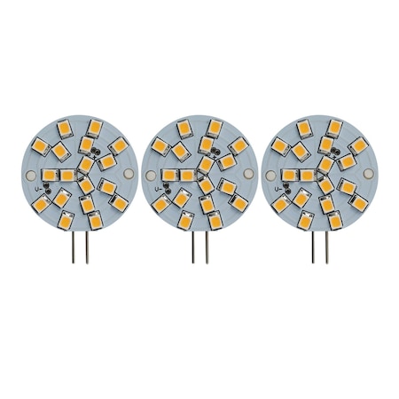 Bulbrite 20-Watt Equivalent Wafer Non-Dimmable Bi-Pin (G4) LED Light Bulb Warm White Light, 2PK 861543