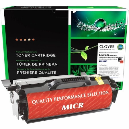 Clover Imaging Group MICR Toner Cartridge, Remanufactured 200584P