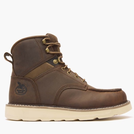 Georgia Boot Core 37, Work Boot, 8 M, 6 in Height, Brown GB00667