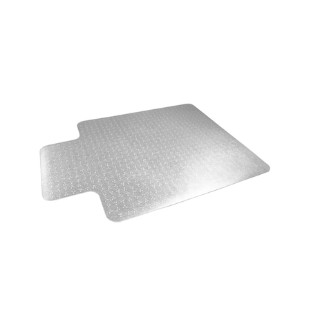 Floortex Cleartex TrYlok Vinyl Lipped Chair Mat for Low Pile Carpets up to 1/4in. - 45in. x 53in. NRCMFLVT0004