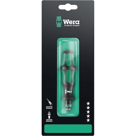 Wera 816 R SB Bitholding screwdriver with Rapidaptor quick-release chuck, 1/4 in x 119 mm 5073540001