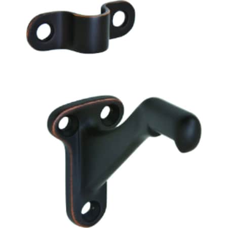 Schlage Handrail Bracket, Brass, Aged Bronze SPS059B716/059B10