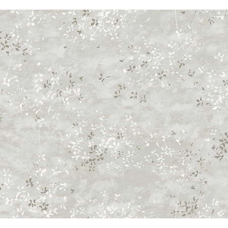 A-Street Prints Arian Silver Inkburst Wallpaper 4105-86427