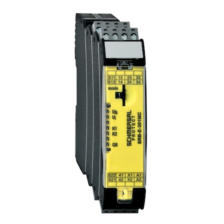 Schmersal Safety-monitoring modules, SRB-E-301MC, 1 Signalling contact, Plug-in screw terminals with coding,  103014374