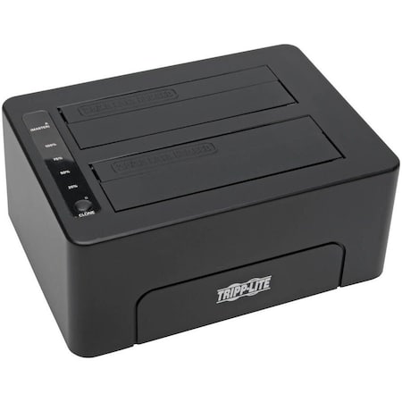 Tripp Lite USB 3.0 SUPERSPEED TO DUAL SATA EXTERNAL HARD DRIVE DOCKING STATION WITH CLONING U339-002