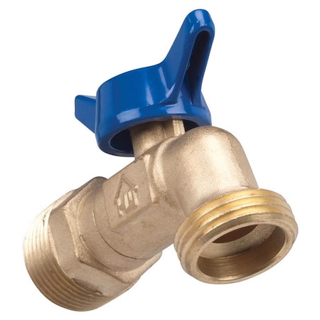 B & K Homewerks 3/4 in. MIP X 3/4 in. MHT Brass Hose Bibb VHBQTCF4