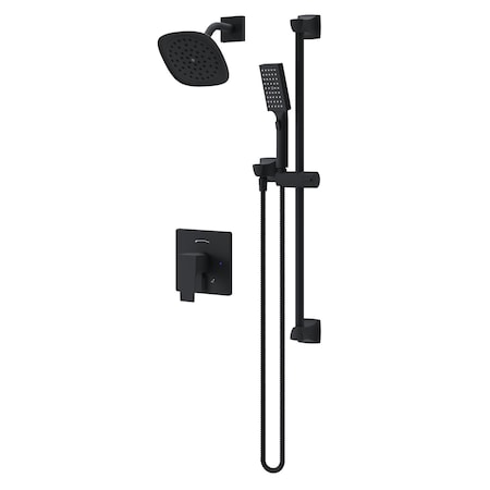 Symmons Verity HydroMersion Single Handle Shower Faucet Trim Kit  with Hand Spray (Valve not Included) S4998MB15TRM