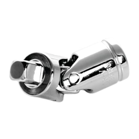 Perform Tool Universal Joint Socket Use To Rotate Sockets For Hard To Reach Angles; 1/4 In Drive; Chrome Plated W36130