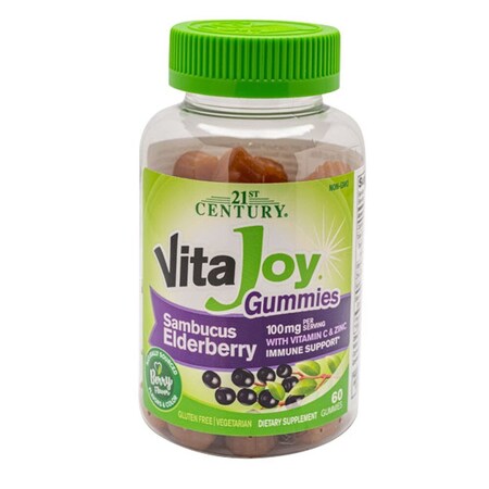 21St Century Vitajoy Elderberry, 100mg, 60PK 74098528017