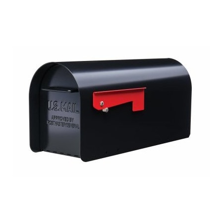 Solar Group LG BLK Post MNT Mailbox MB801B