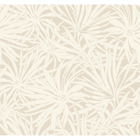 York Wallcoverings Floral Canopy Linen Wallpaper GN2571