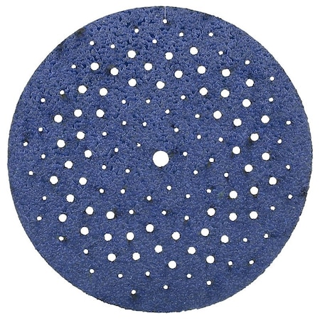 Norton Co ProSand Multi-Air Series Sanding Disc, 5 in Dia, 11/16 in Arbor, 40 Grit 68460