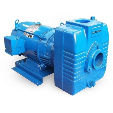 Barmesa Self-Priming Pump, 3", 10.0 HP, 400 GPM, 3-Phase BSP20CCE3-TBF