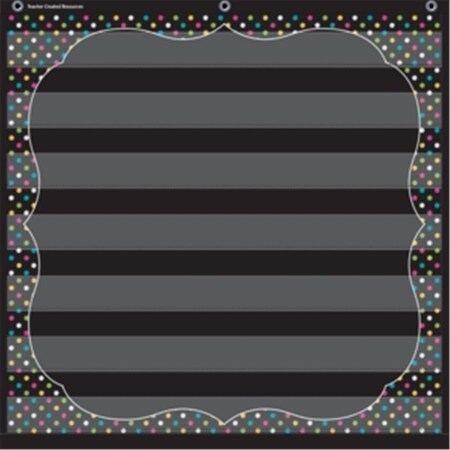 Roomfactory Chalkboard Brights 7 Pocket Chart RO720832